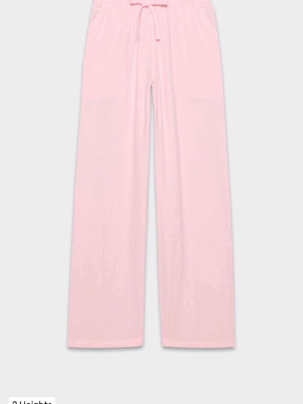 Aritzia Light Pink Sail Drawstring Pants - Little Moon